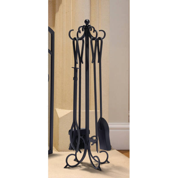 Fleur De Lis Living Almaden Iron Fireplace Screen & Reviews Wayfair